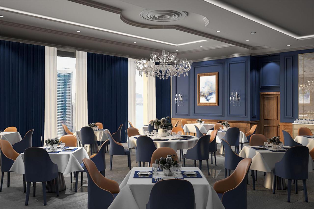 The Bentley Luxury Hotel & Suites Ντόχα Εξωτερικό φωτογραφία The interior of the restaurant
